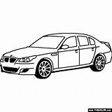 Bmw M5 Coloring Cars Pages Thecolor sketch template