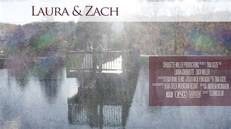 laura zach bear creek mountain resort wedding highlight film