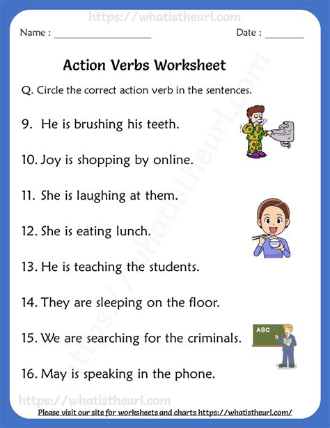 images  action words worksheet action words worksheets