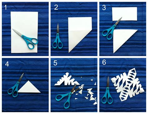 Make Snowflakes For Sandy Hook In 6 Easy Steps Snowflakes Art Snow