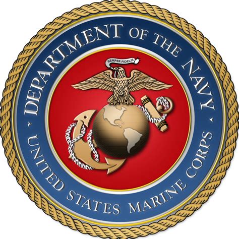 seal usmc united states marine corps  scrollmediadeviantartcom  united states marine