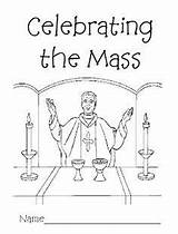 Mass Catholic Coloring Pages Parts Book Celebrating Kids Sketch Children School Teaching Template Activities Sketchite Activity Worksheet Religious Choose Board sketch template