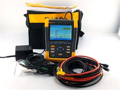 fluke  ii series ii power quality analyzer global test equipment