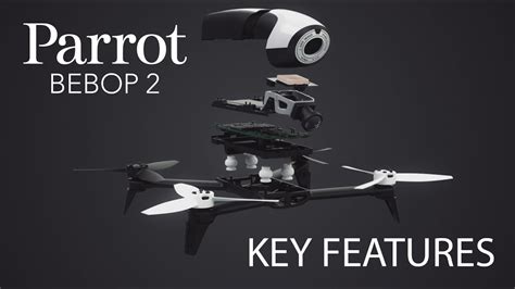 parrot bebop  drone key features youtube