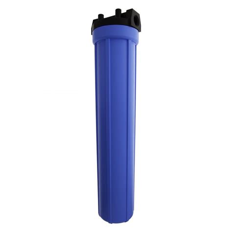 Whole House Water Filter Housing 20 X 2 5 3 4port Blue