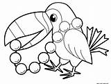 Coloring Pages Parrot Animal Animals Fish Real Jungle Cartoon Colouring Clipart Cliparts Drawing Printable Outline Life Color Printouts Babies Getcolorings sketch template