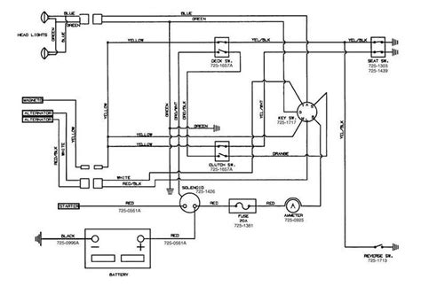 images  lawn mower wiring diagram electrical diagram lawn tractor riding lawn mowers