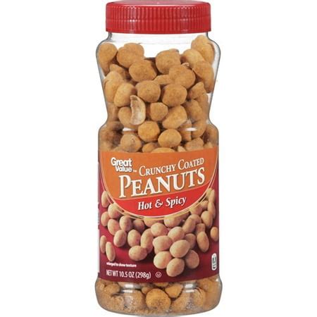 great  hot spicy crunchy coated peanuts  oz walmartcom