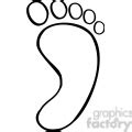 foot outline clipart panda  clipart images