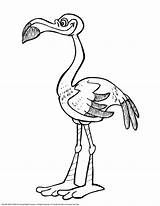 Flamingo Coloring Pages Outline Drawing Printable Color Print Flamingos Cool Getdrawings Template Number Popular sketch template