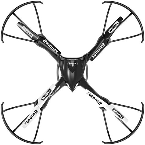webrc xdrone  remote controlled quadcopter black