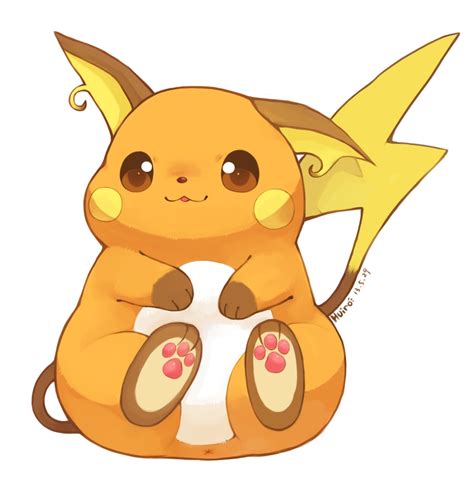 raichu pokemon alola pokemon cute pikachu