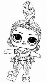 Lol Coloring Pages Dolls Kids Barbie Doll Baby Printing Disney Surprise Choose Board Cute Unicorn Drawing Spice sketch template