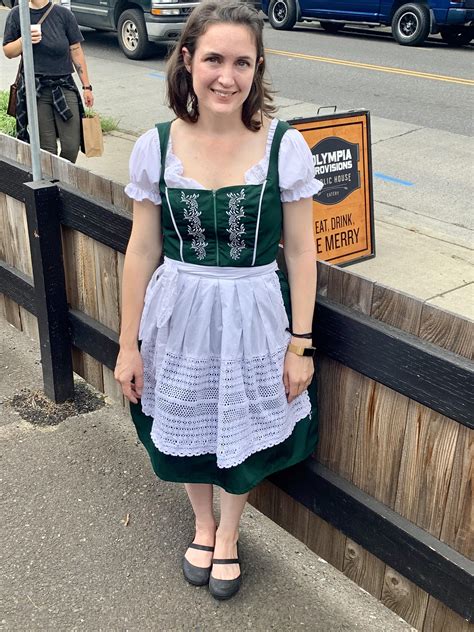 My First Self Drafted Piece A Dirndl For Oktoberfest