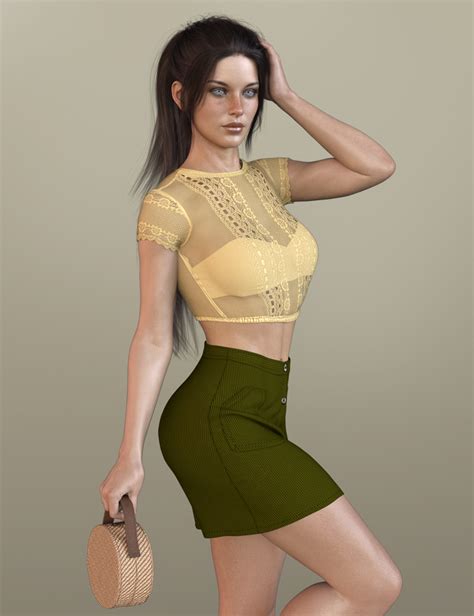 x fashion delicate touch outfit for genesis 8 female s daz 3d