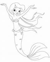 Meerjungfrau Ausmalbilder Malvorlage Vorlage Sirena Malen Fortnite Querformat Umwandeln Stampare Raskrasil Sirenetta sketch template