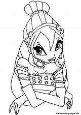 Winx Club Bloom Coloring Pages Printable Supercoloring Drawing sketch template