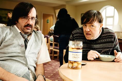 review ricky gervais netflix dramedy returns with less ‘derek and more sex jokes indiewire
