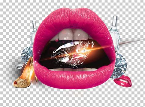 Lip Diamond Mouth Png Clipart Android Cartoon Lips
