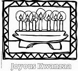 Kwanzaa Coloring Pages Worksheets Kids Visit Winter Activities sketch template