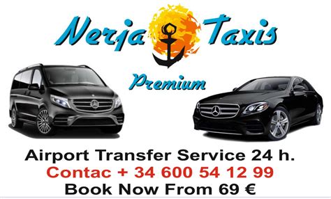 nerja taxis good price nerja taxi  malaga airport  nerja