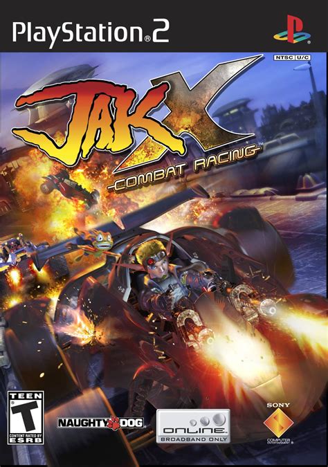 jak  combat racing sony playstation  game