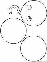 Circles sketch template