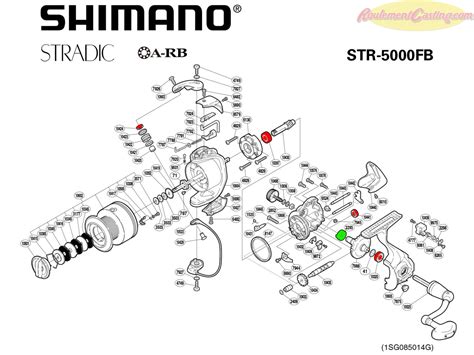 schema shimano stradic fb roulementcastingcom