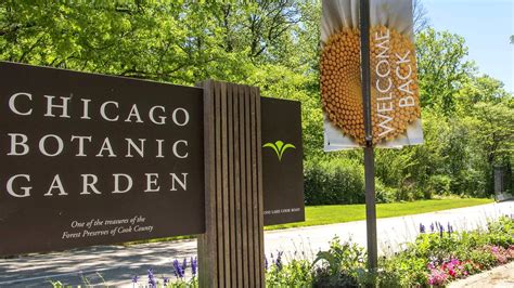 chicago botanic garden reopens  timed entry heres   register   workaround