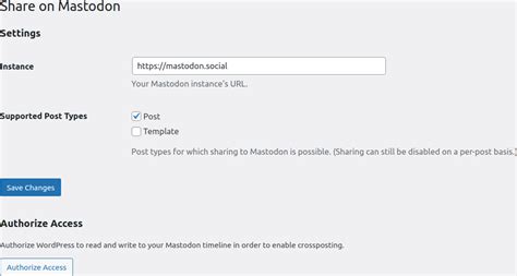 wordpress  mastodon social media integration inmotion hosting
