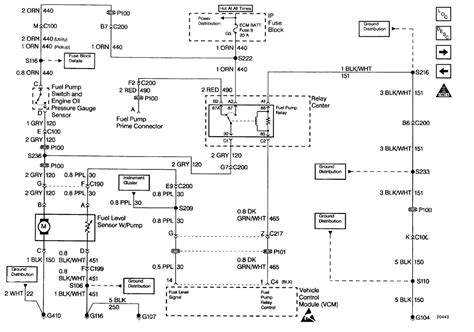 chevy  fuel pump wiring diagram wiring diagram  schematics