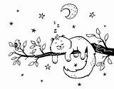 Moon Cat Coloring Coloringcrew sketch template