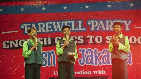 English Goes To School Farewell Party Mtsn 24 Jakarta Timur X