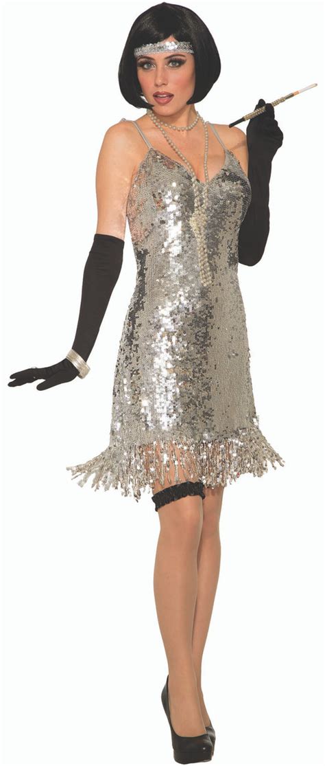 1970 s silver sequins disco costume fancy dress retro fever adult women