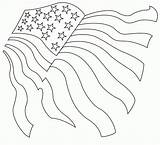 Flag American Coloring Pages Waving France Printable Stencil Drawing Confederate Print Ebf3 Belgium Complex Soldier Getcolorings Getdrawings French Flying Color sketch template