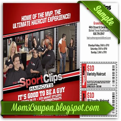 Get Sport Clips Coupons 2015 25 Off Mvp Free
