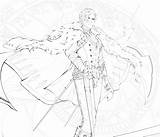 Obey Lucifer Lineart sketch template