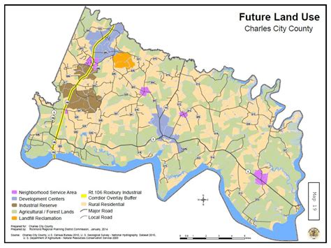 charles city county future land  map capital region land conservancy