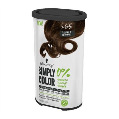 Fred Meyer Schwarzkopf Simply Color 5 65 Truffle Brown Hair Color Kit