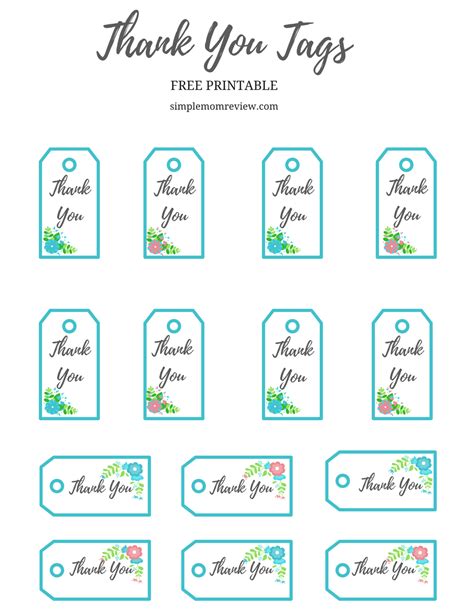 printable   card gift tags simple mom review