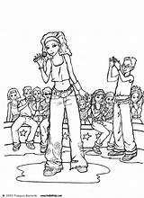 Rockstar Cantante Singen Zangeres Kleurplaat Ausmalbilder Mestieri Hellokids Karaoke Hannah Montana Colorir Malvorlagen Stampare Schoolplaten Musik Estrella Cantora Jovem Rockstars sketch template