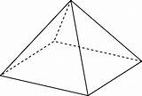 Pyramid Clipart Rectangular Square Base Right Pyramids Rectangle Triangular Shape 3d Faces Volume Etc Diagram Usf Edu Gif Template Medium sketch template