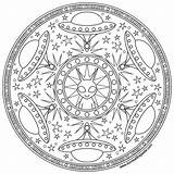Mandala Alien Print Coloring Color Pages Transparent Donteatthepaste Adult Space Scary Believe Want Ufo sketch template
