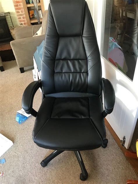 super comfy leather office chair  glenfield leicestershire gumtree