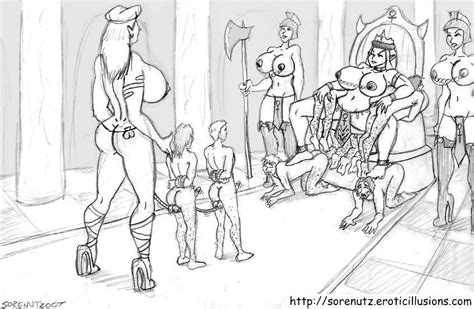 cbt femdom castration cartoons
