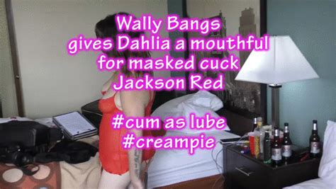 jacki love wally bangs leaves an oral cumload for cuck