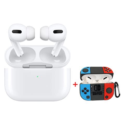 apple airpods pro  airpods pro silicon case nintendo switch version  keychain blink