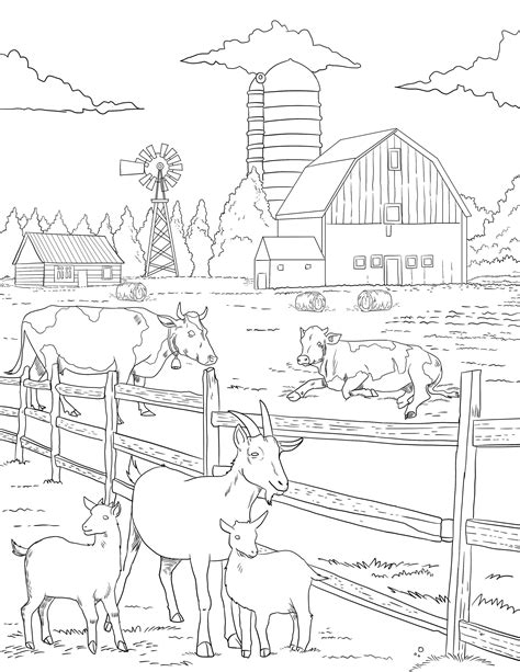 farm animal coloring pages coloring book pages colouring sheets