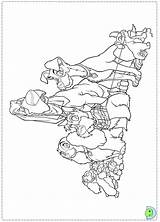 Coloring Dinokids Tramp Lady Close Print Coloringdisney Pages sketch template