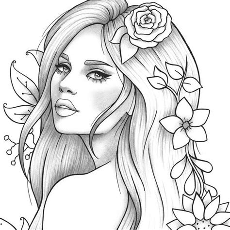 people coloring pages coloring pages  grown ups  adult